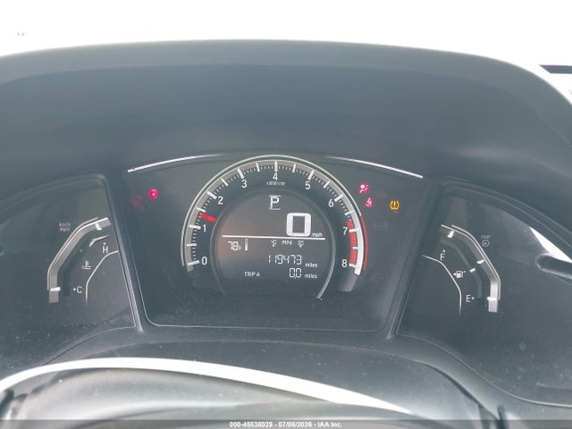 45538029 :رقم المزاد ، 19XFC2F58GE202411 vin ، 2016 Honda Civic Lx مزاد بيع