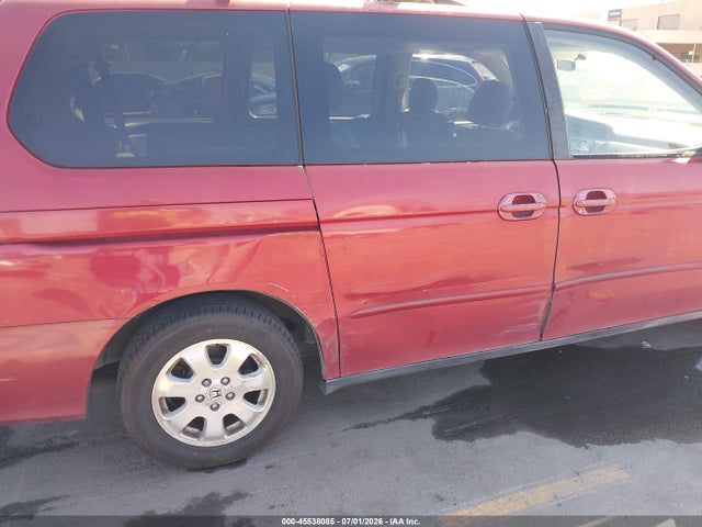 2002 Honda Odyssey Ex-l მანქანა იყიდება აუქციონზე, vin: 5FNRL18902B049985, აუქციონის ნომერი: 45538085