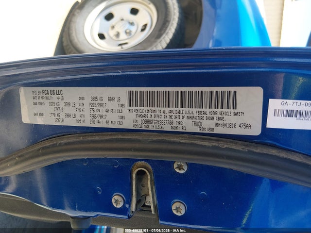 RAM 1500 Classic 2019 1C6RR6FG7KS637700 Image 9