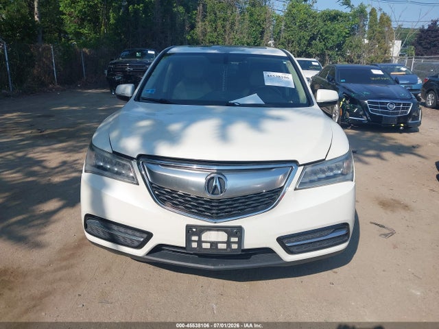 2016 Acura Mdx Acurawatch Plus Package მანქანა იყიდება აუქციონზე, vin: 5FRYD4H21GB041316, აუქციონის ნომერი: 45538106