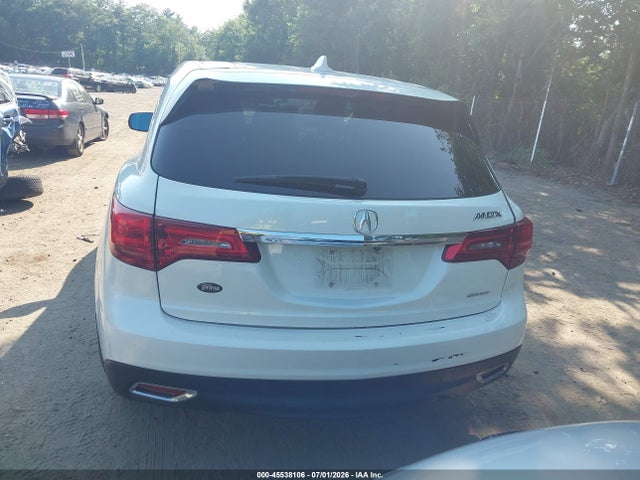 2016 Acura Mdx Acurawatch Plus Package მანქანა იყიდება აუქციონზე, vin: 5FRYD4H21GB041316, აუქციონის ნომერი: 45538106