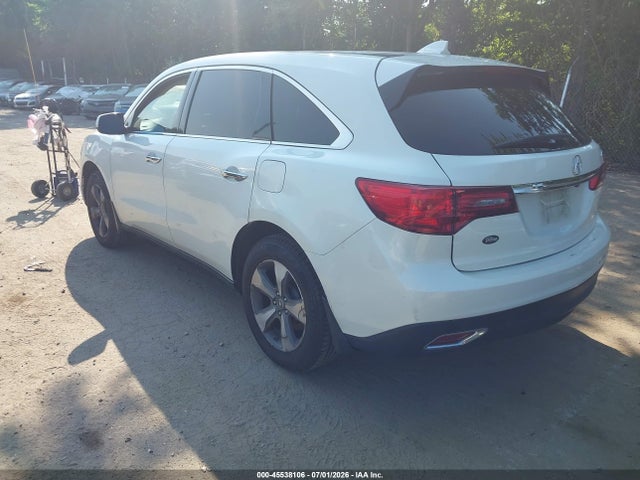 2016 Acura Mdx Acurawatch Plus Package მანქანა იყიდება აუქციონზე, vin: 5FRYD4H21GB041316, აუქციონის ნომერი: 45538106