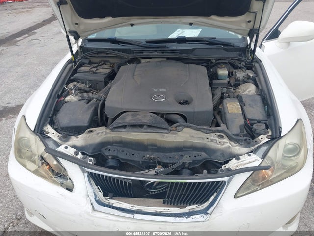 Aukcja sprzedaży 2006 Lexus Is 250, vin: JTHBK262762018322, numer aukcji: 45538107