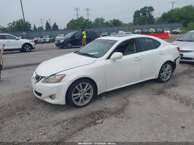 Aukcja sprzedaży 2006 Lexus Is 250, vin: JTHBK262762018322, numer aukcji: 45538107
