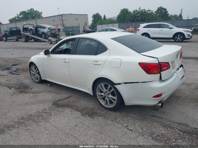 Aukcja sprzedaży 2006 Lexus Is 250, vin: JTHBK262762018322, numer aukcji: 45538107
