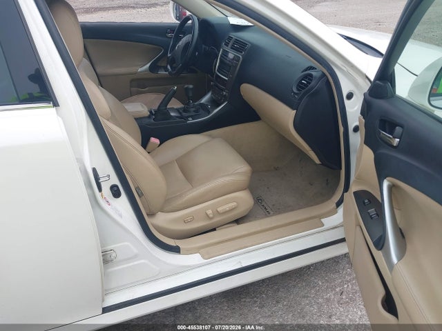 Aukcja sprzedaży 2006 Lexus Is 250, vin: JTHBK262762018322, numer aukcji: 45538107
