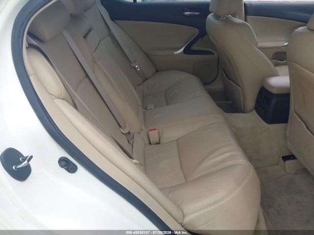 Aukcja sprzedaży 2006 Lexus Is 250, vin: JTHBK262762018322, numer aukcji: 45538107