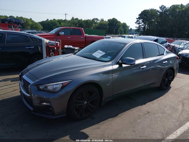 Продаж на аукціоні авто 2019 Infiniti Q50 3.0t Signature Edition, vin: JN1EV7AP0KM541592, номер лоту: 45538145
