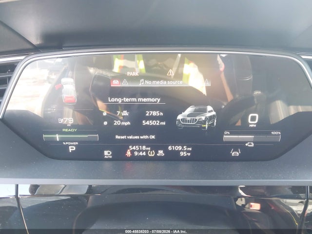 Aukcja sprzedaży 2022 Audi E-tron Premium Quattro, vin: WA1AAAGE4NB012120, numer aukcji: 45538203