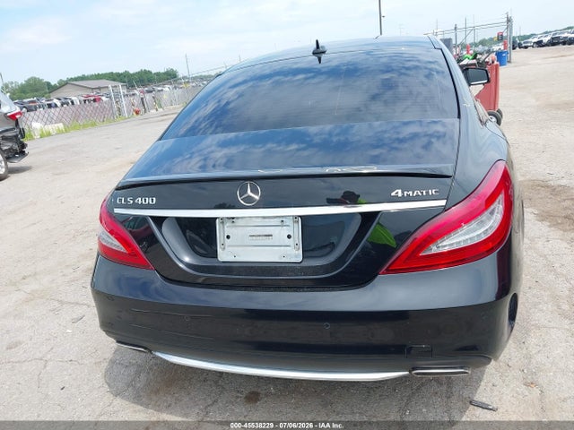 45538229 :رقم المزاد ، WDDLJ6HB4FA144453 vin ، 2015 Mercedes-benz Cls 400 4matic مزاد بيع