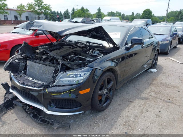 45538229 :رقم المزاد ، WDDLJ6HB4FA144453 vin ، 2015 Mercedes-benz Cls 400 4matic مزاد بيع