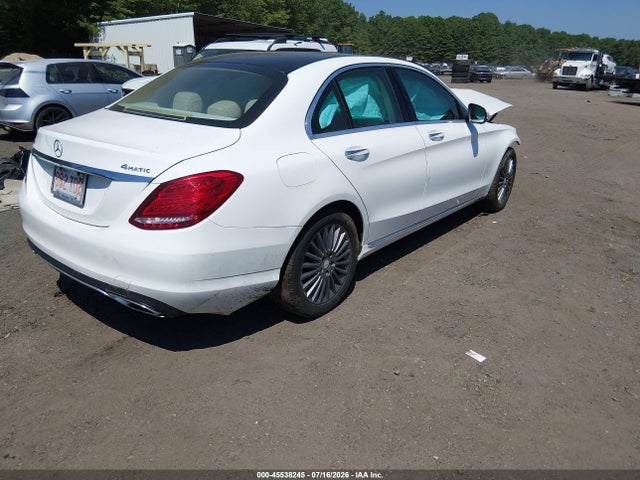 Aukcja sprzedaży 2015 Mercedes-benz C 300 Luxury 4matic, vin: 55SWF4KB5FU061657, numer aukcji: 45538245