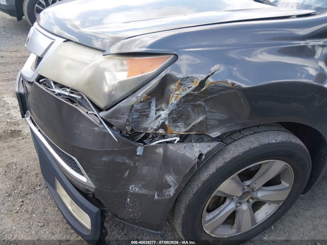 45538277 :رقم المزاد ، 2HNYD2H57AH520514 vin ، 2010 Acura Mdx Advance Package مزاد بيع