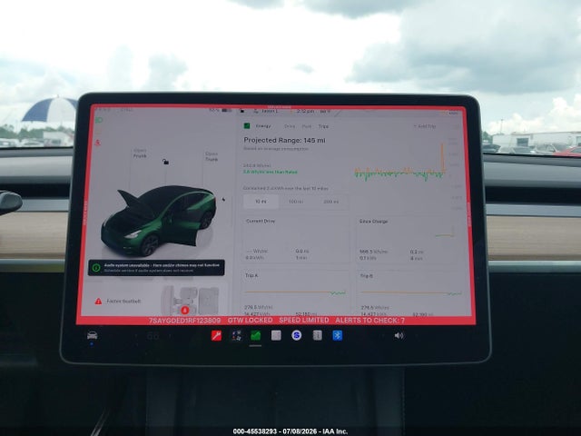 Aukcja sprzedaży 2024 Tesla Model Y Long Range Single Motor Rear-wheel Drive/rwd, vin: 7SAYGDED1RF123809, numer aukcji: 45538293