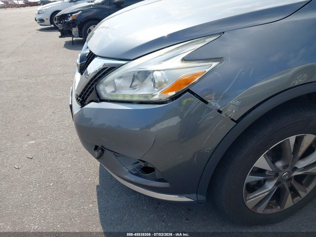 2016 Nissan Murano S მანქანა იყიდება აუქციონზე, vin: 5N1AZ2MH4GN131818, აუქციონის ნომერი: 45538308