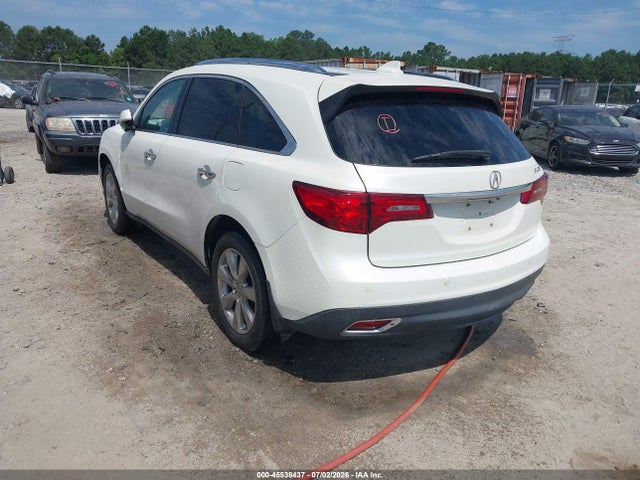 45538437 :رقم المزاد ، 5FRYD3H83EB015795 vin ، 2014 Acura Mdx Advance Pkg W/entertainment Pkg مزاد بيع