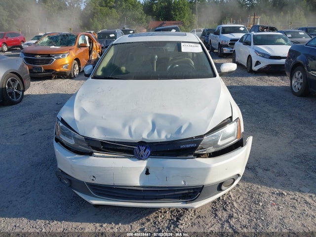 Auction sale of the 2013 Volkswagen Jetta Hybrid Sel Premium, vin: 3VW637AJ2DM284510, lot number: 45538441