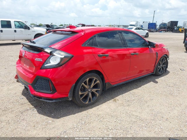 2019 Honda Civic Sport Touring მანქანა იყიდება აუქციონზე, vin: SHHFK7H96KU206216, აუქციონის ნომერი: 45538468