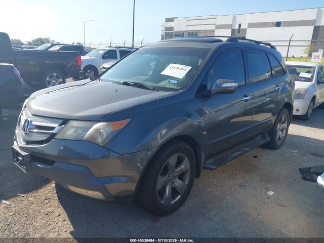 45538484 :رقم المزاد ، 2HNYD28817H510824 vin ، 2007 Acura Mdx Sport Package مزاد بيع