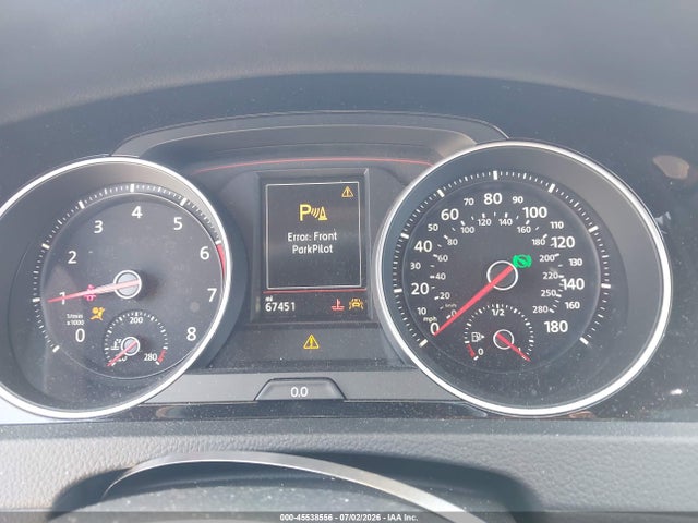 45538556 :رقم المزاد ، 3VW447AUXJM290453 vin ، 2018 Volkswagen Golf Gti 2.0t Autobahn/2.0t S/2.0t Se مزاد بيع
