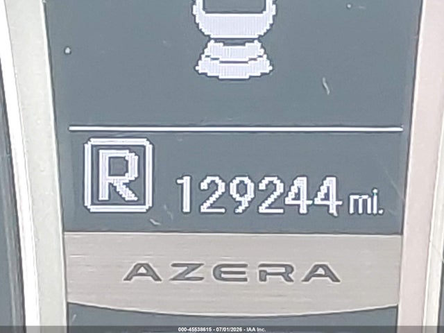 Продаж на аукціоні авто 2012 Hyundai Azera, vin: KMHFH4JG1CA177091, номер лоту: 45538615