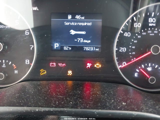 45538618 :رقم المزاد ، KNDPM3AC9L7725508 vin ، 2020 Kia Sportage Lx مزاد بيع