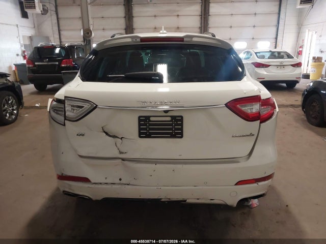 Продажа на аукционе авто 2018 Maserati Levante Gransport, vin: ZN661XUS9JX259587, номер лота: 45538714