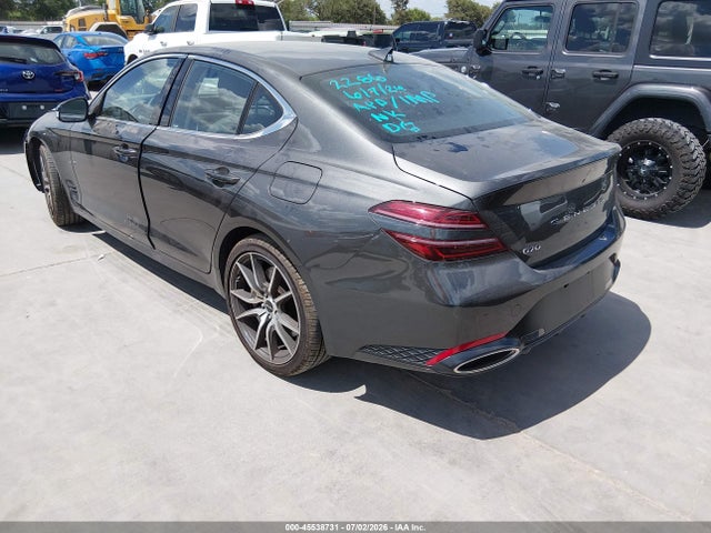 Aukcja sprzedaży 2026 Genesis G70 2.5t Rwd, vin: KMTG14SC1TU172286, numer aukcji: 45538731
