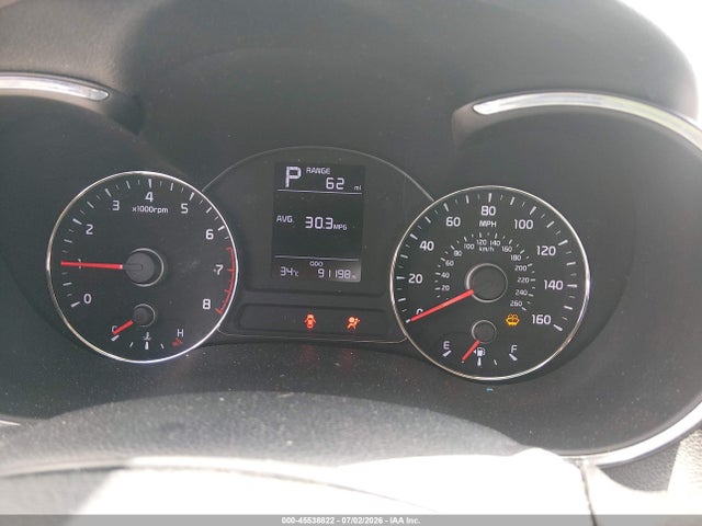 45538822 :رقم المزاد ، KNAFK5A83H5684429 vin ، 2017 Kia Forte Lx مزاد بيع