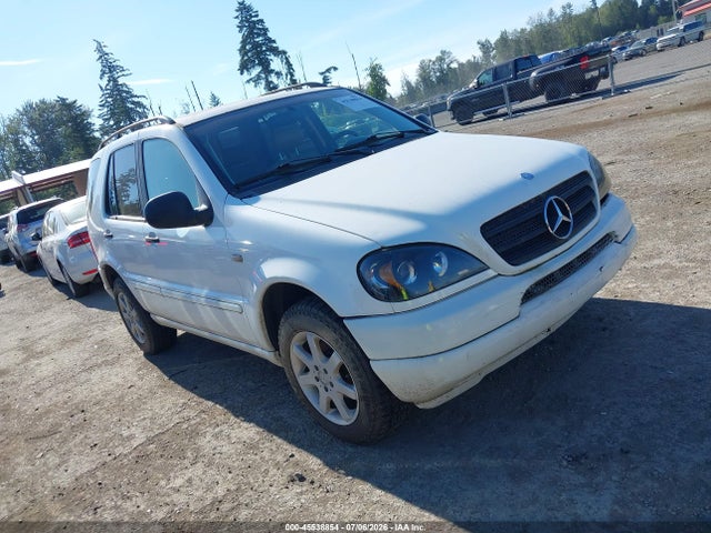 Aukcja sprzedaży 1999 Mercedes-benz Ml 430, vin: 4JGAB72E3XA076182, numer aukcji: 45538854