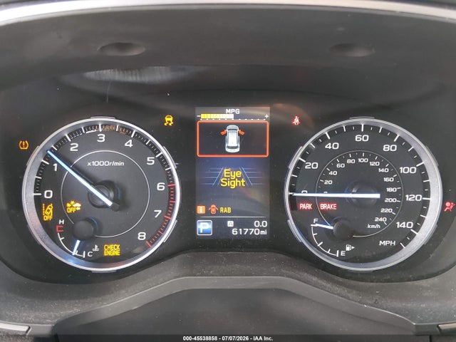 45538858 :رقم المزاد ، 4S4WMARD9M3424738 vin ، 2021 Subaru Ascent Touring مزاد بيع