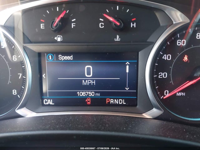 45538867 :رقم المزاد ، 3GNAXUEV7KS614655 vin ، 2019 Chevrolet Equinox Lt مزاد بيع