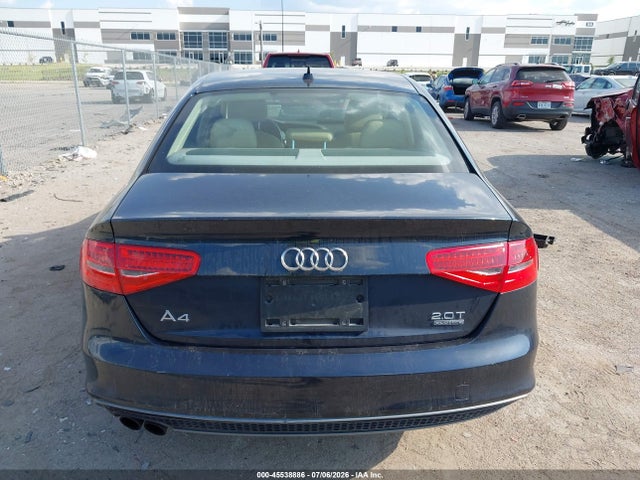 Продажа на аукционе авто 2015 Audi A4 2.0t Premium, vin: WAUBFAFL4FN036295, номер лота: 45538886