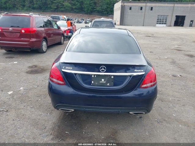 Auction sale of the 2017 Mercedes-benz C 300 Sport 4matic, vin: 55SWF4KB0HU182681, lot number: 45538903
