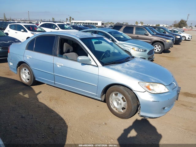 Продаж на аукціоні авто 2005 Honda Civic Hybrid, vin: JHMES96625S026271, номер лоту: 45538925