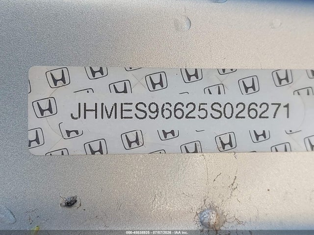 Aukcja sprzedaży 2005 Honda Civic Hybrid, vin: JHMES96625S026271, numer aukcji: 45538925