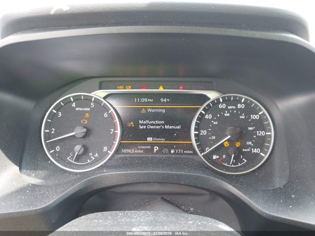 45538973 :رقم المزاد ، 5N1BT3BA0SC800785 vin ، 2025 Nissan Rogue Sv Fwd مزاد بيع