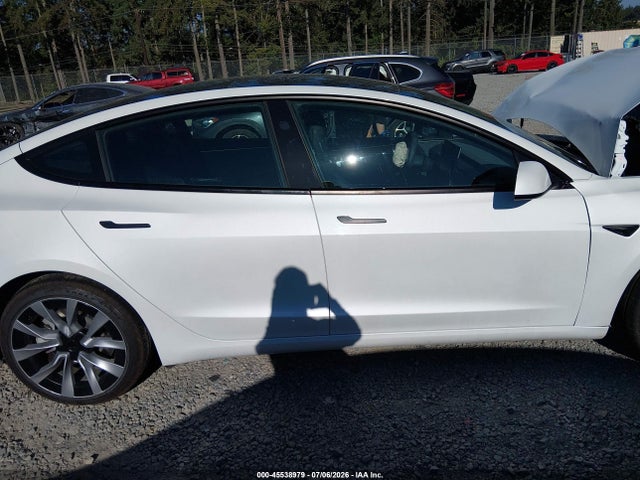 45538979 :رقم المزاد ، 5YJ3E1EA9SF048364 vin ، 2025 Tesla Model 3 Long Range Rear-wheel Drive/standard Rear-wheel Drive مزاد بيع