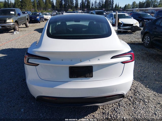 45538979 :رقم المزاد ، 5YJ3E1EA9SF048364 vin ، 2025 Tesla Model 3 Long Range Rear-wheel Drive/standard Rear-wheel Drive مزاد بيع