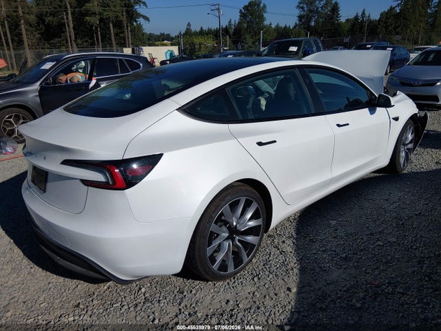 45538979 :رقم المزاد ، 5YJ3E1EA9SF048364 vin ، 2025 Tesla Model 3 Long Range Rear-wheel Drive/standard Rear-wheel Drive مزاد بيع