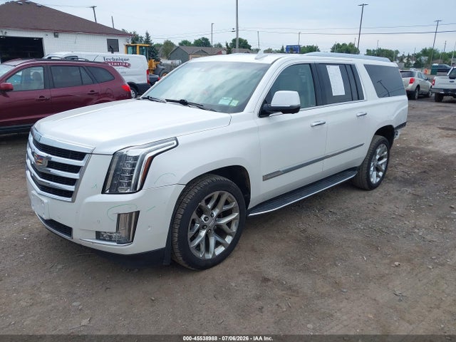 45538988 :رقم المزاد ، 1GYS4HKJ0HR297581 vin ، 2017 Cadillac Escalade Esv Luxury مزاد بيع