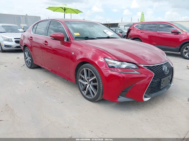 45538996 :رقم المزاد ، JTHBZ1BL9HA009358 vin ، 2017 Lexus Gs 350 F Sport مزاد بيع