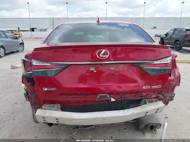 45538996 :رقم المزاد ، JTHBZ1BL9HA009358 vin ، 2017 Lexus Gs 350 F Sport مزاد بيع