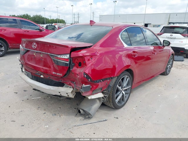 45538996 :رقم المزاد ، JTHBZ1BL9HA009358 vin ، 2017 Lexus Gs 350 F Sport مزاد بيع