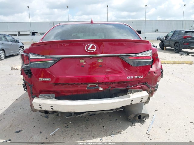 45538996 :رقم المزاد ، JTHBZ1BL9HA009358 vin ، 2017 Lexus Gs 350 F Sport مزاد بيع