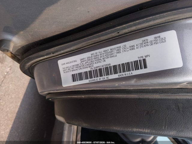 Aukcja sprzedaży 2009 Subaru Outback 2.5i, vin: 4S4BP61C497326349, numer aukcji: 45539000