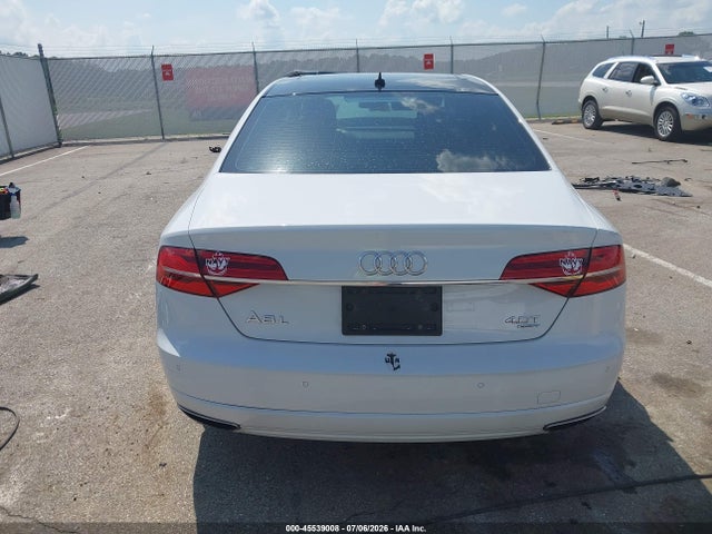 2016 Audi A8 L 4.0t Sport მანქანა იყიდება აუქციონზე, vin: WAU43AFD4GN006953, აუქციონის ნომერი: 45539008
