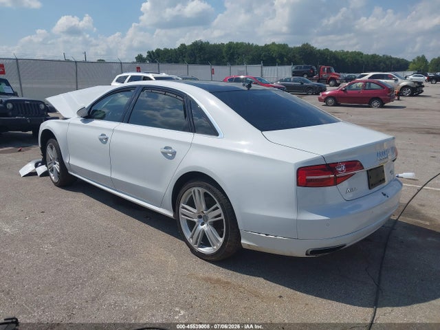 2016 Audi A8 L 4.0t Sport მანქანა იყიდება აუქციონზე, vin: WAU43AFD4GN006953, აუქციონის ნომერი: 45539008