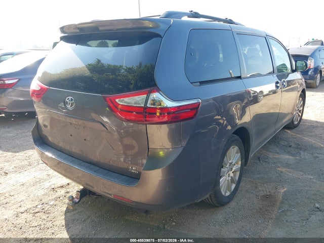 45539075 :رقم المزاد ، 5TDJK3DC9FS126206 vin ، 2015 Toyota Sienna Le 7 Passenger مزاد بيع