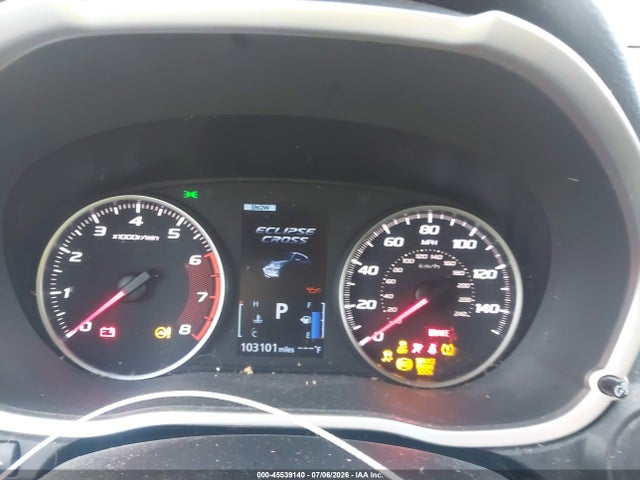 2018 Mitsubishi Eclipse Cross Es მანქანა იყიდება აუქციონზე, vin: JA4AT3AA7JZ050017, აუქციონის ნომერი: 45539140